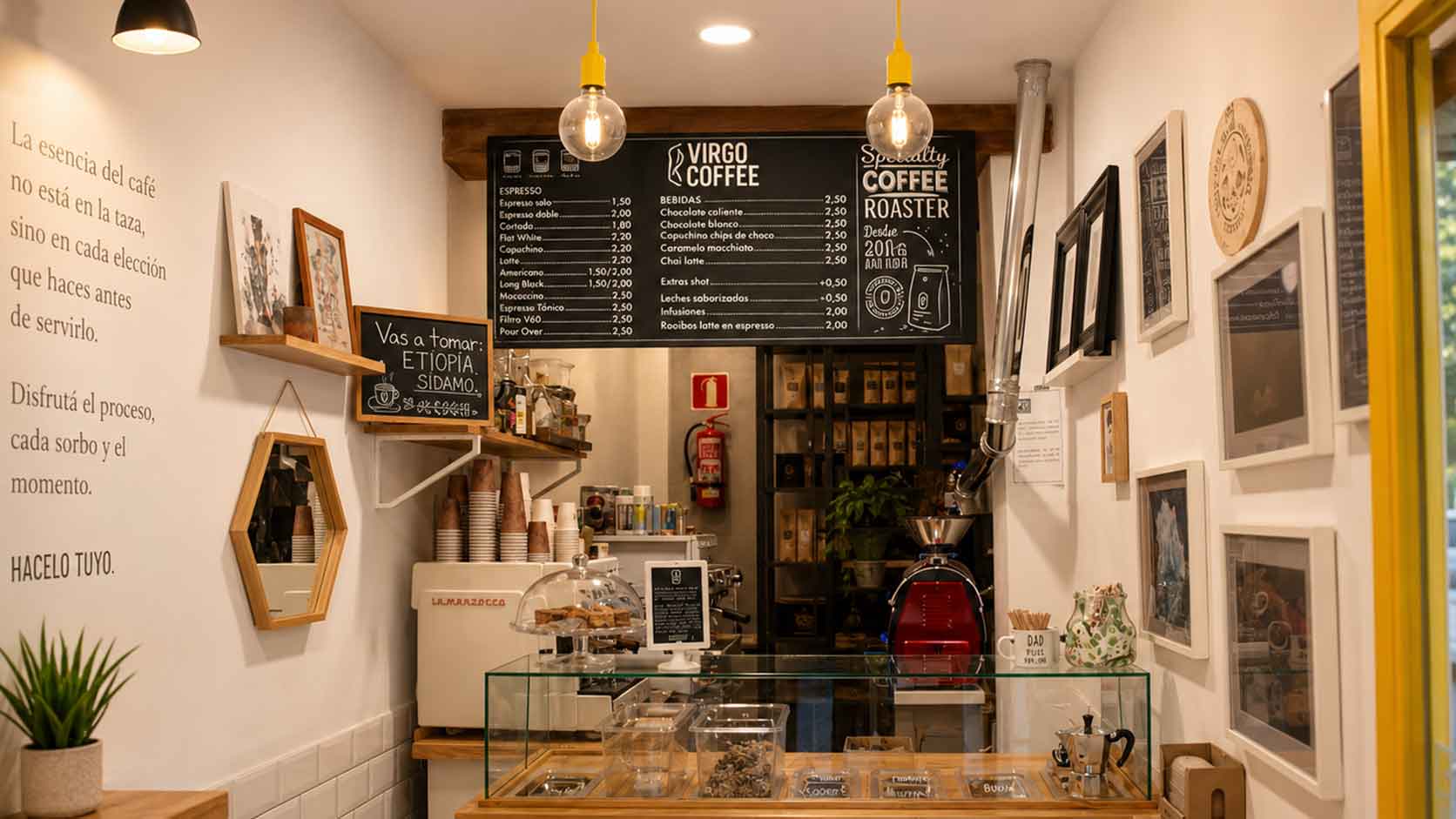 Virgen Coffee en Sevilla